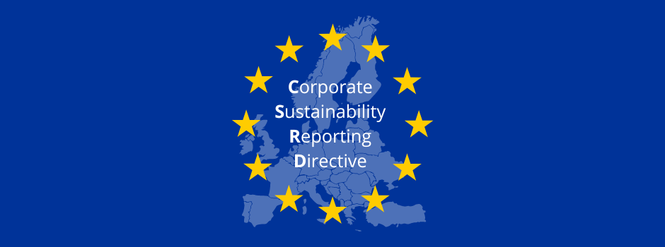 Afbeelding waarop staat Corporate Sustainability Reporting Directive